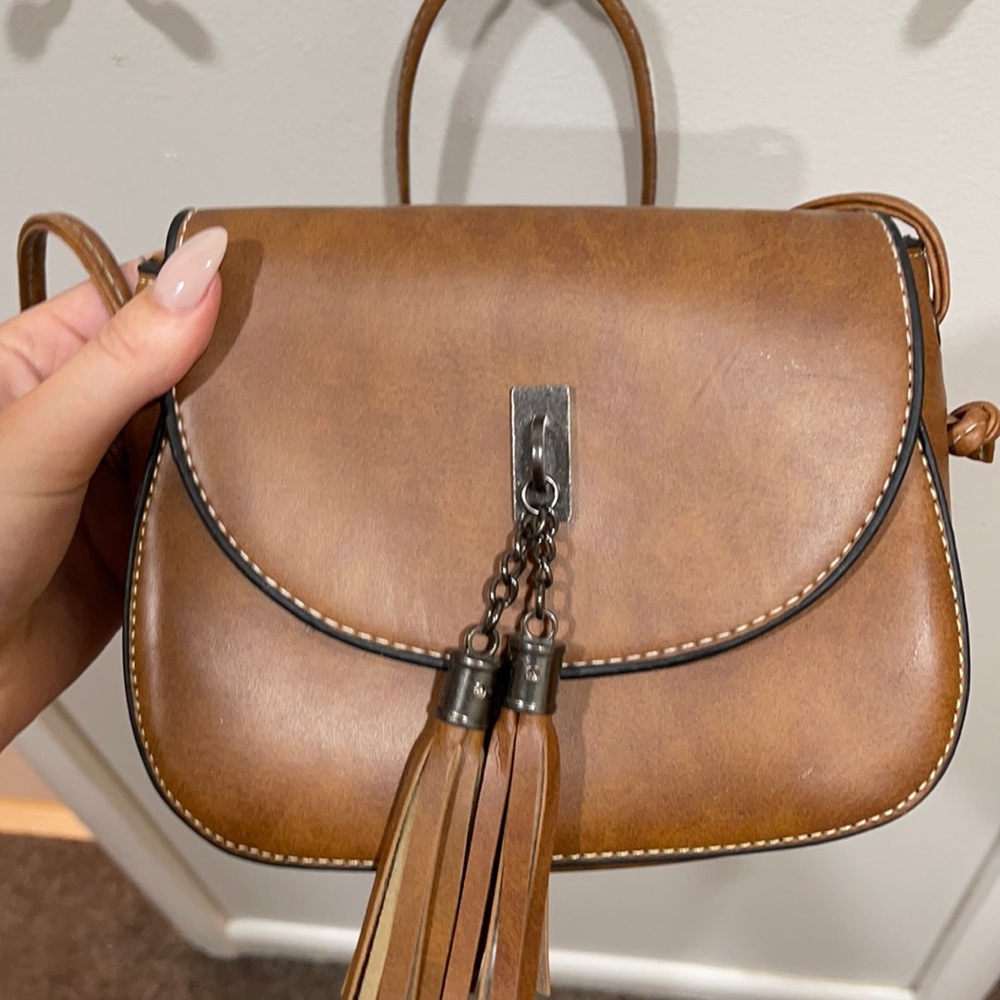 Faux Leather Purse